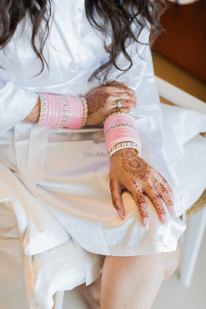 Photo of Unique bridal ideas light pink Chura