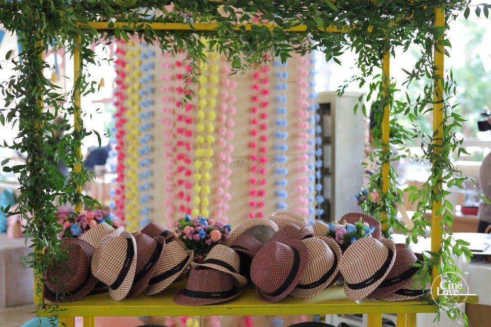 Photo of summer destination wedding ideas with hats as favours