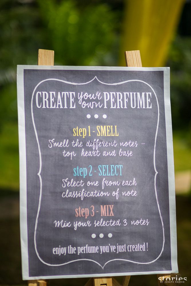 Unique Wedding Ideas Photo perfume counter