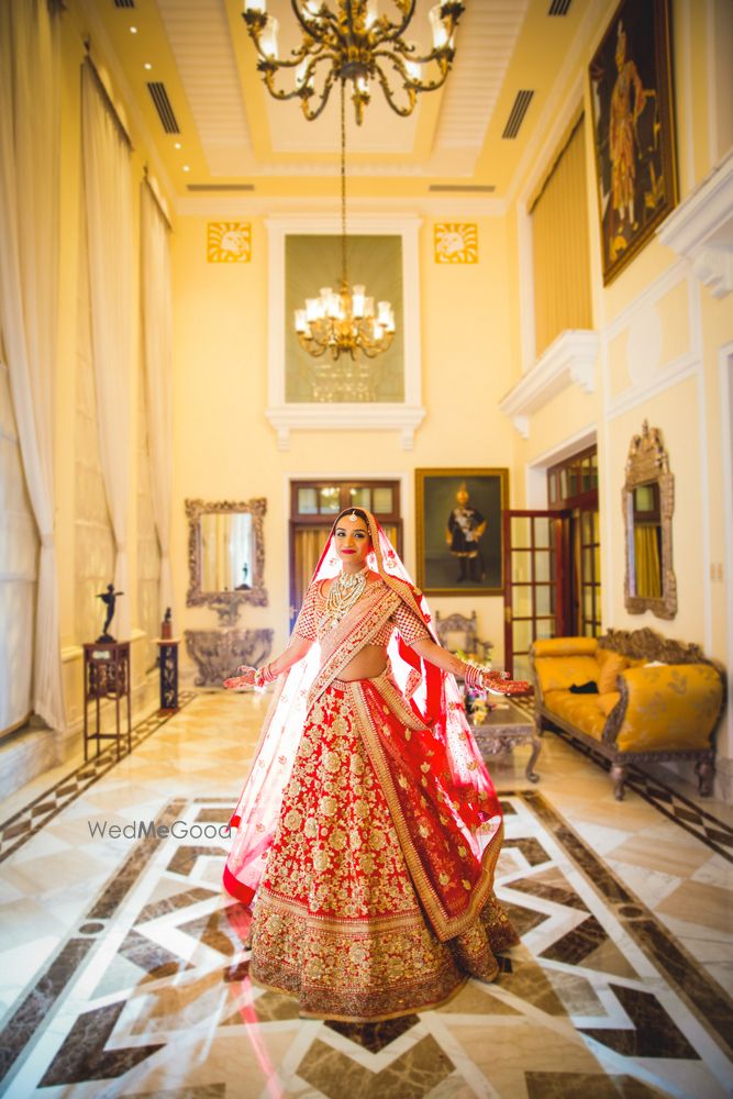 Red Bridal Lehenga Photo