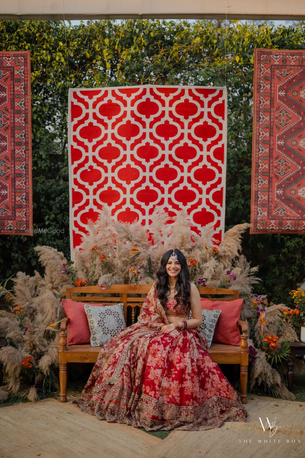 Photo of Bride on her mehendi day.