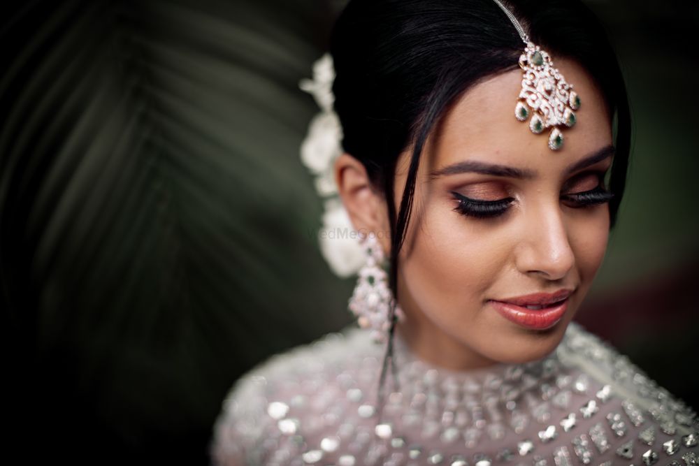 Photo of Close up shot of bride from her engagement