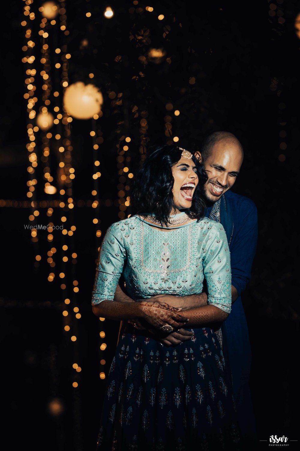 Photo of A couple on their mehendi night