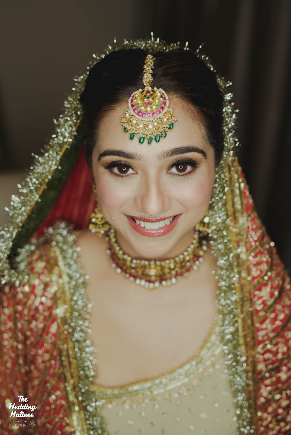 Photo of sikh bride wedding day makeup