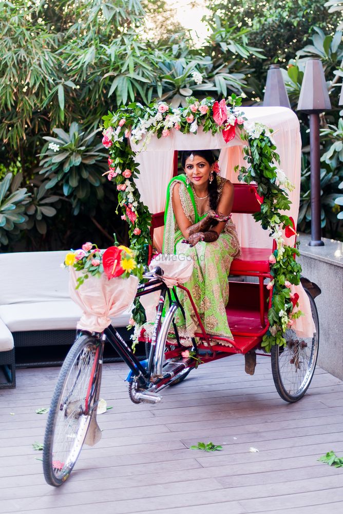 Photo of mehendi rickshaw
