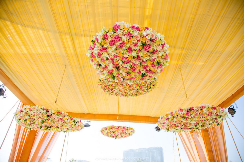 Photo of Floral hanging decor chandeliers