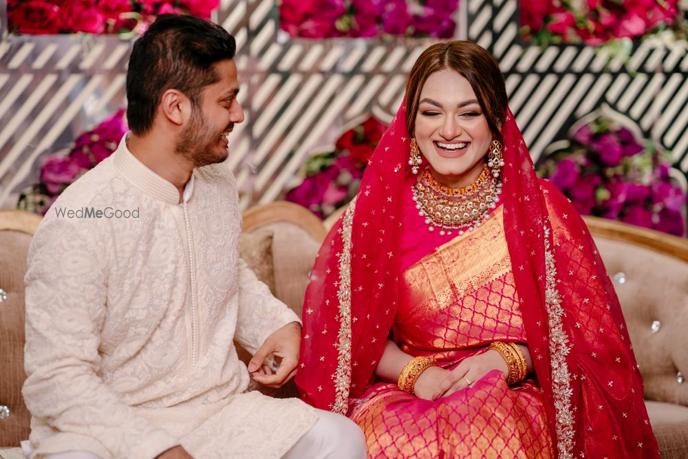 Photo of Simple muslim bridal look