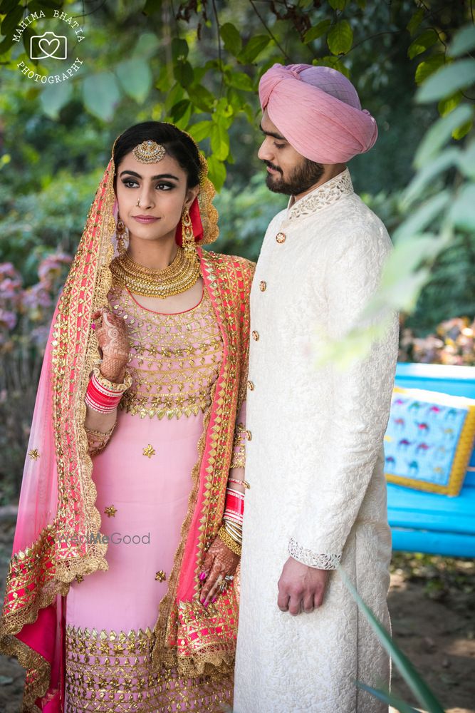 Photo of pink lehenga