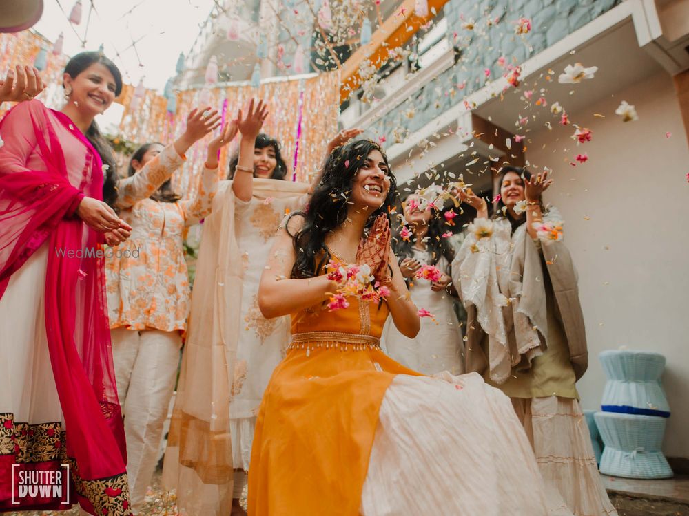 Photo of fun haldi ceremony photo