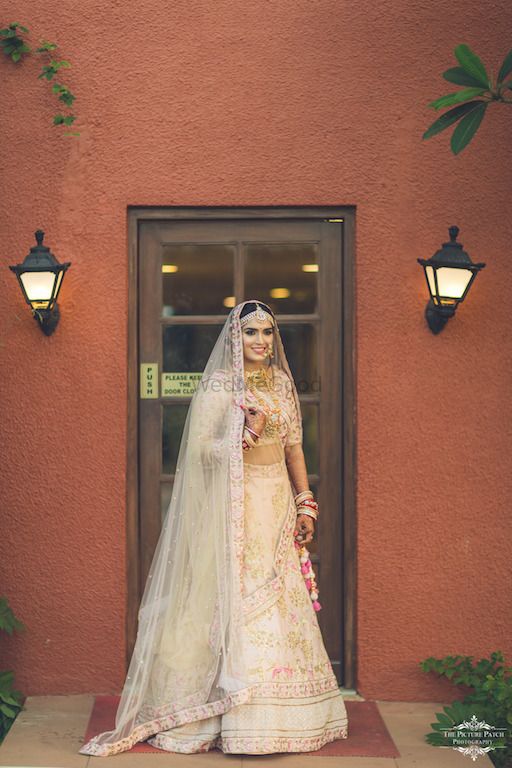 Photo of Pretty light pink lehenga for wedding