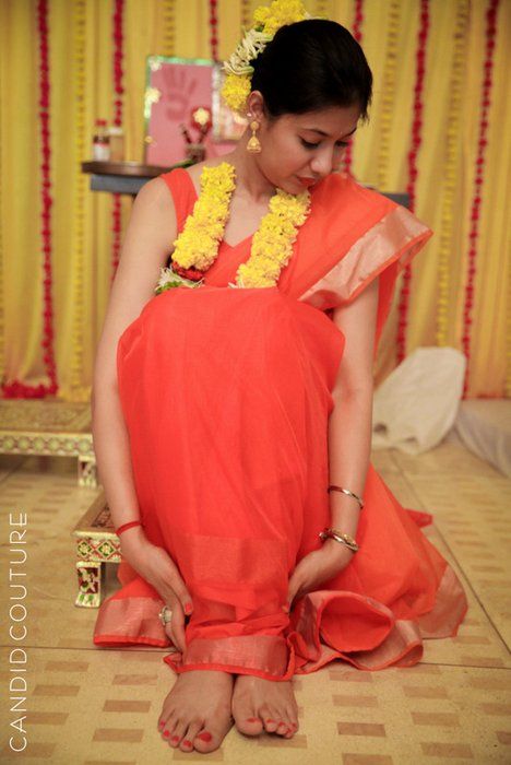 Photo of haldi saree