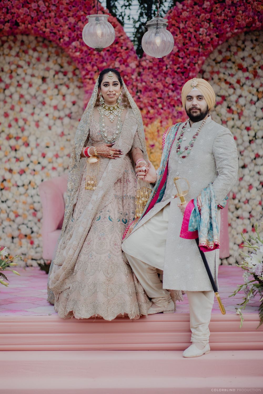 Photo of Bride & groom post the anand karaj