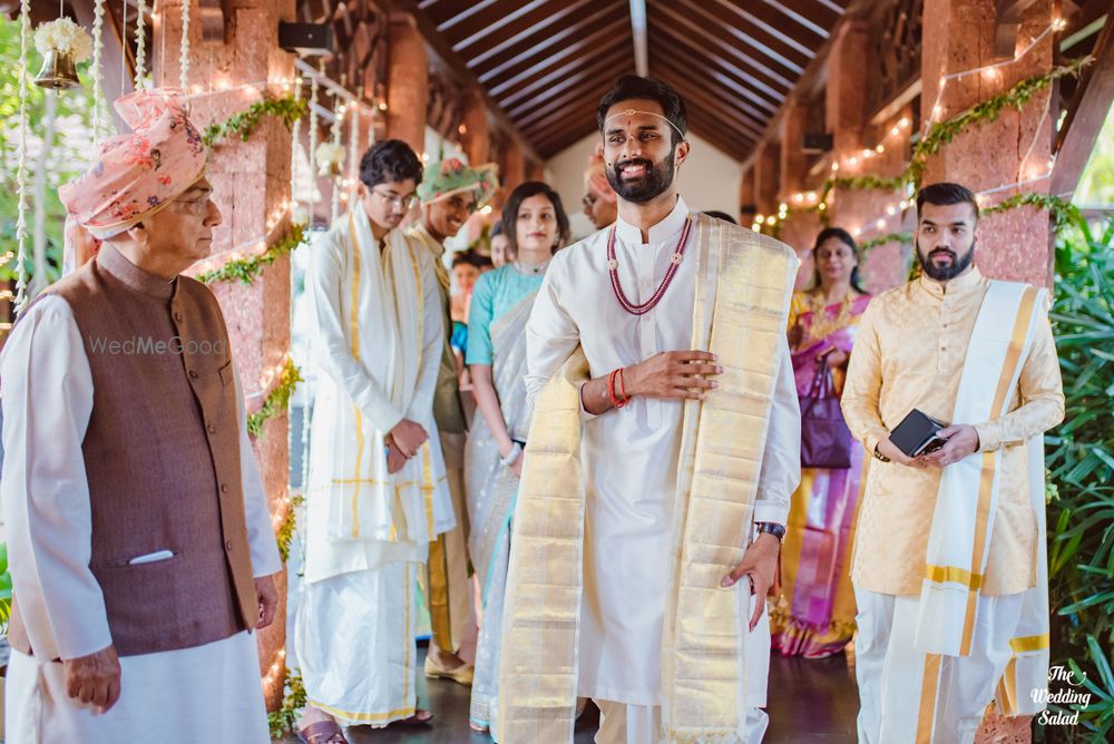 Photo of Minimal groom wear outfit idea