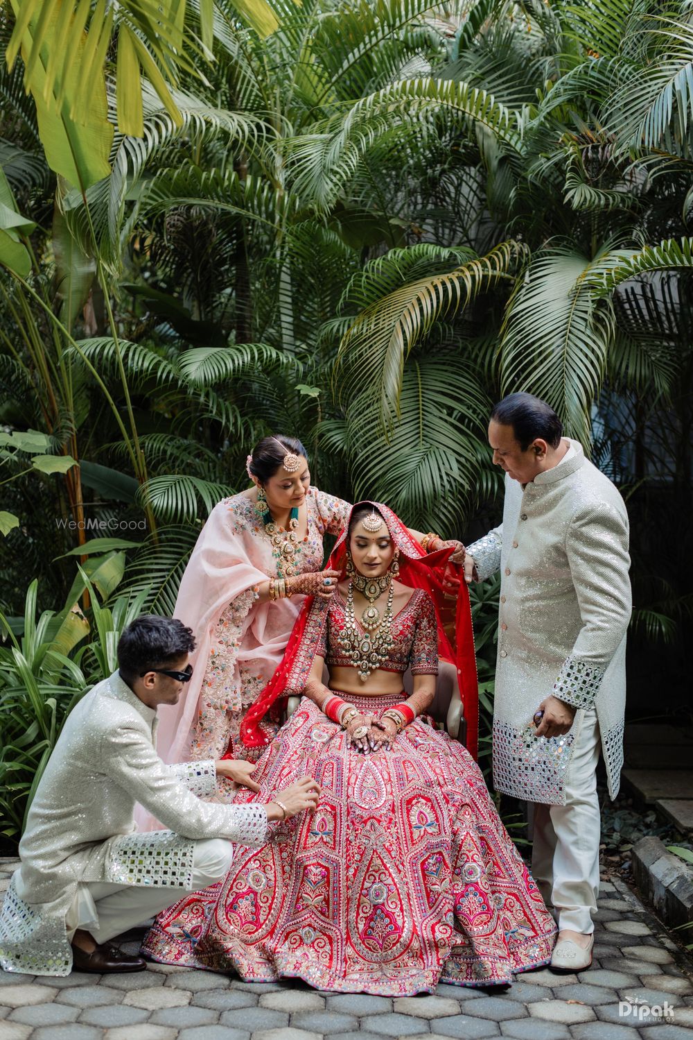 Photo of family portrait shot