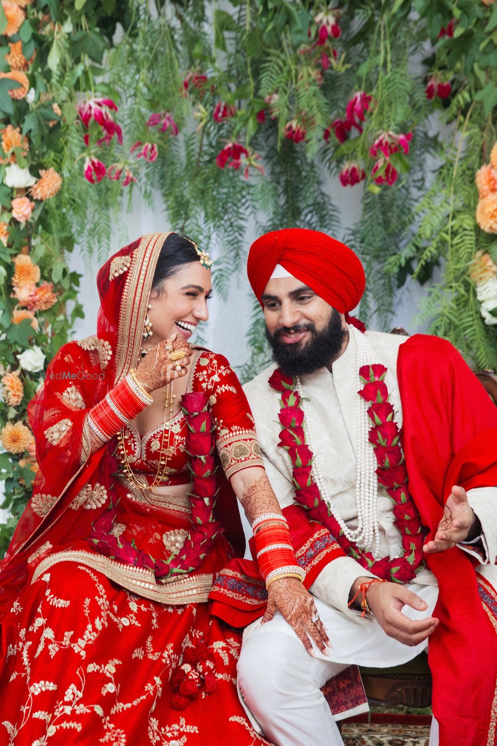 Photo of Couple caught in a candid moment.