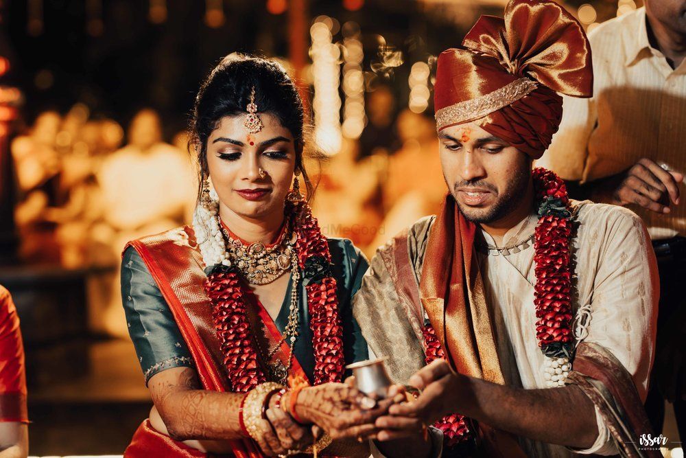 Photo of South Indian couple on their wedding