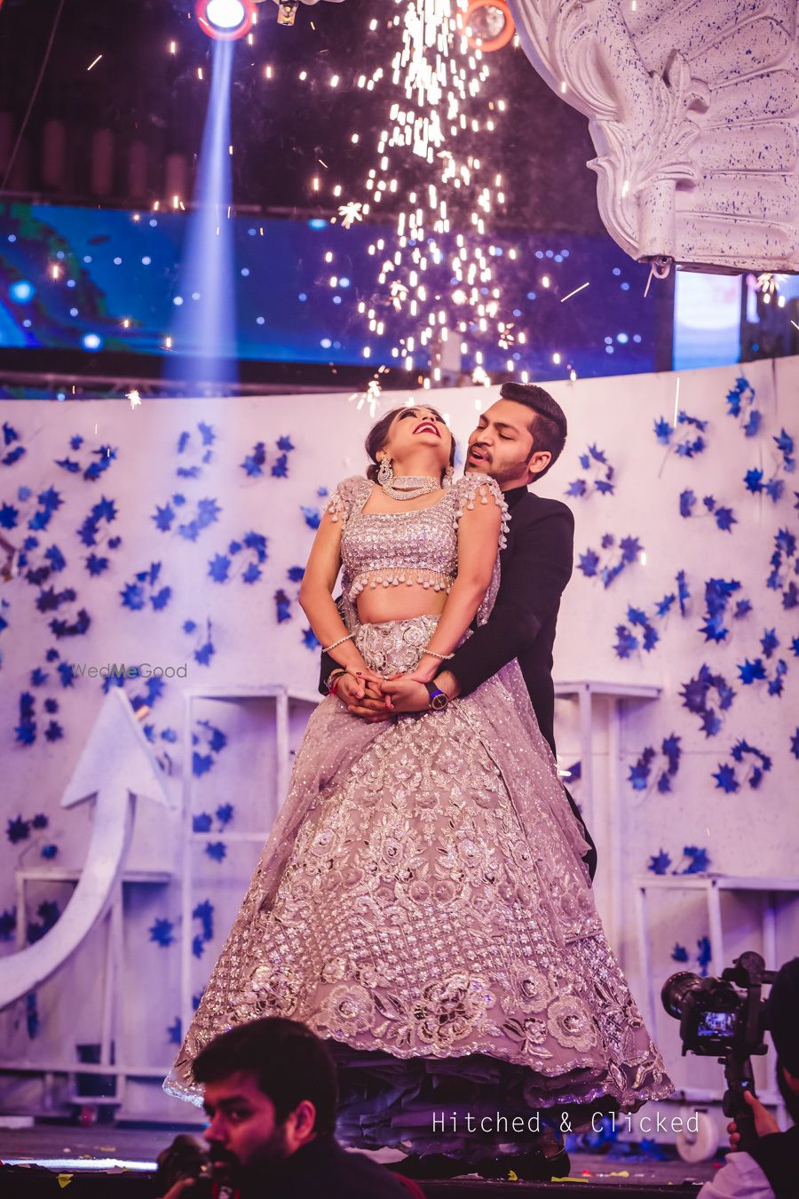 Photo of Romantic couple dance on stage