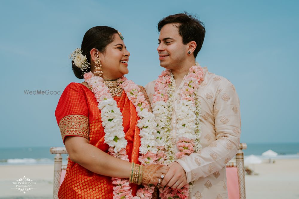 Photo of couple shot on their wedding day