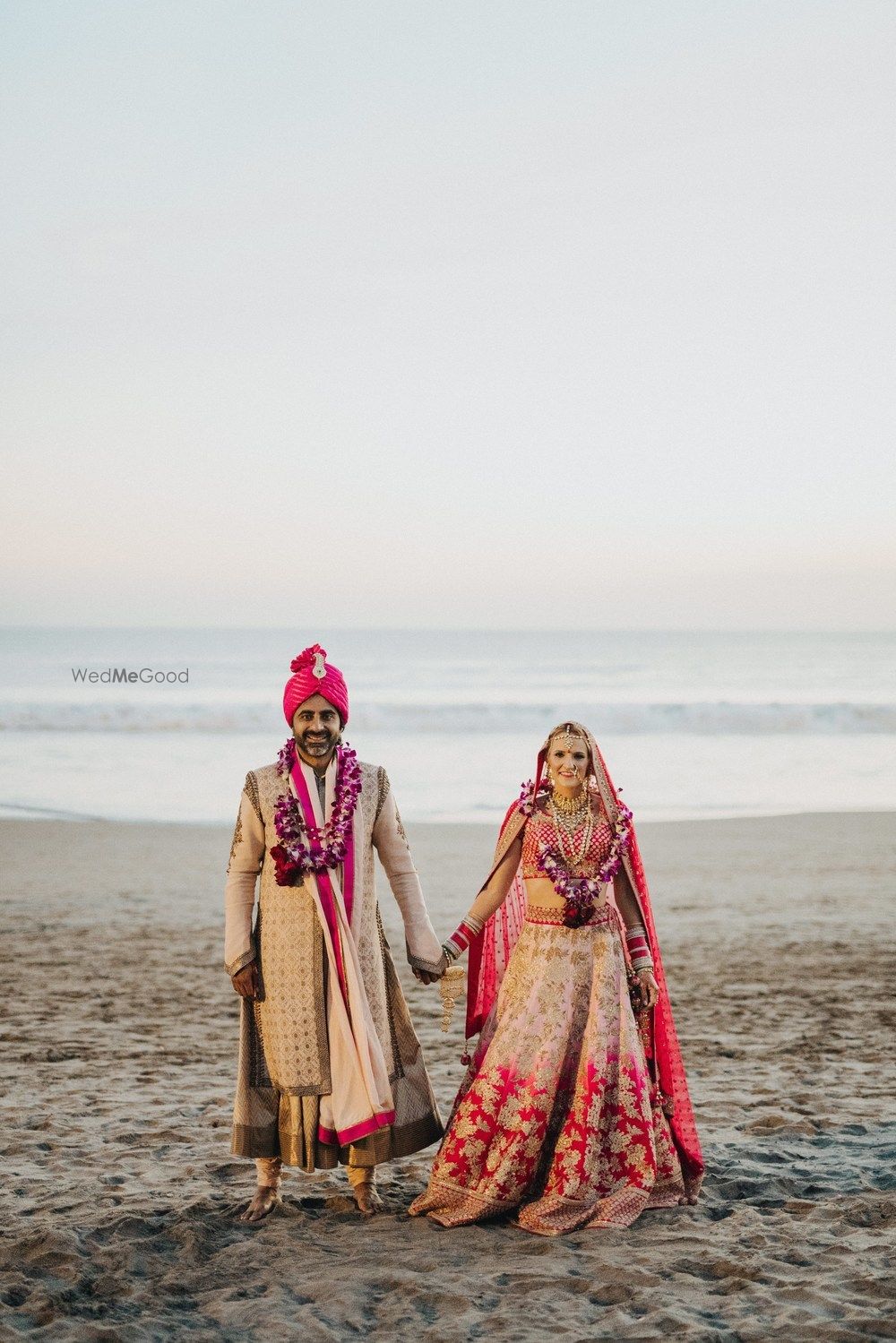 Photo of Post wedding shoot after beach wedding