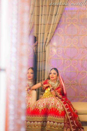 Photo of bridal lehenga