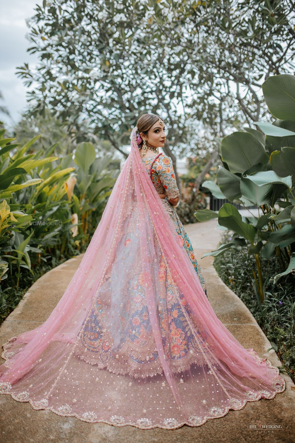 Photo of  bridal lehenga portrait