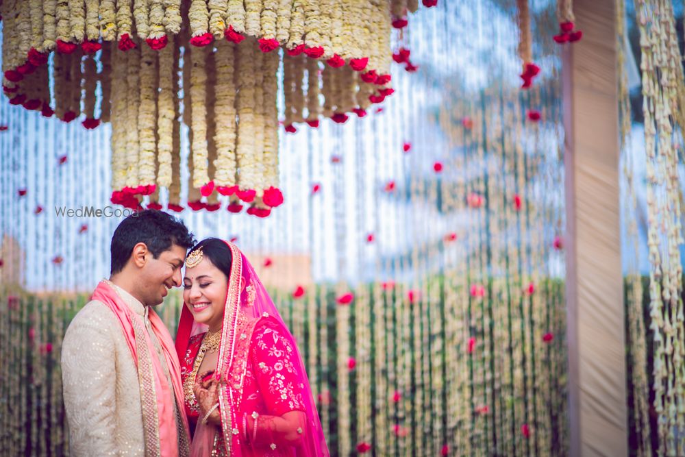 Photo of Couple caught in a candid moment.