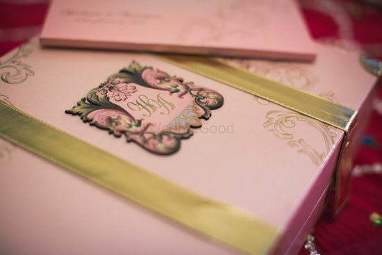 Light Pink Invitations & Favors Photo