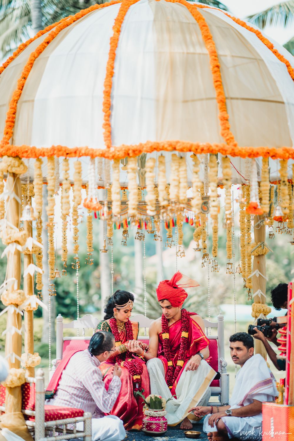 Photo of Decor idea for a south indian day wedding