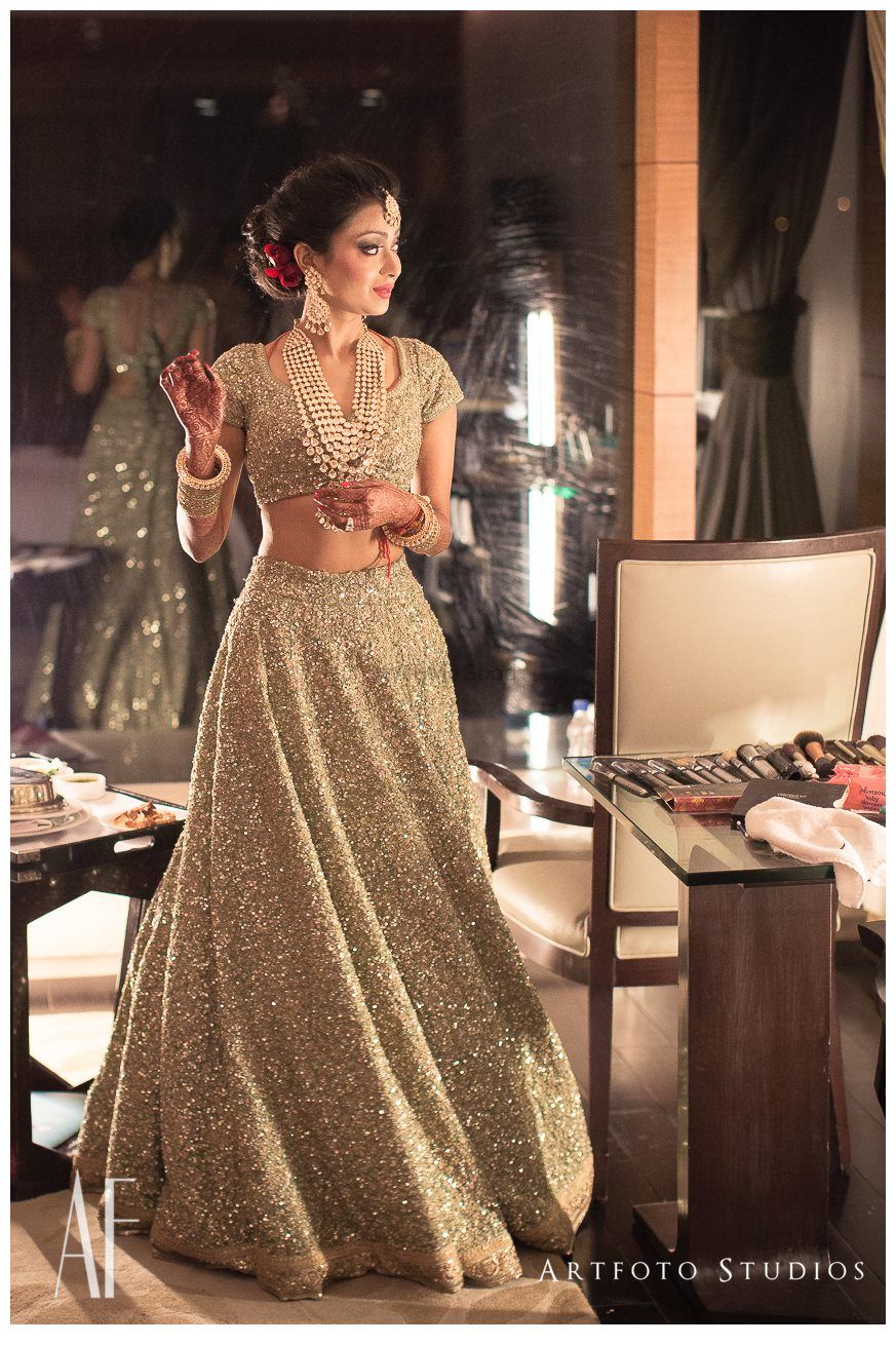 Photo of unusual lehenga colors