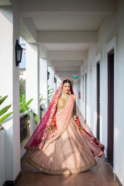 Photo of pink lehenga