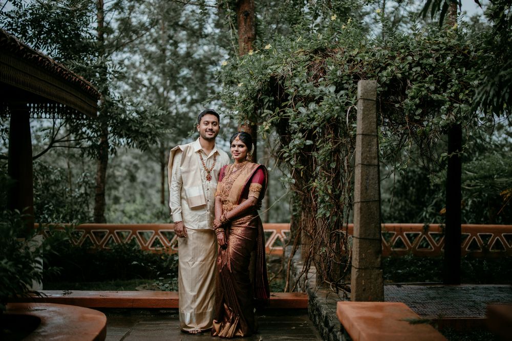 Photo of South Indian couple outfits