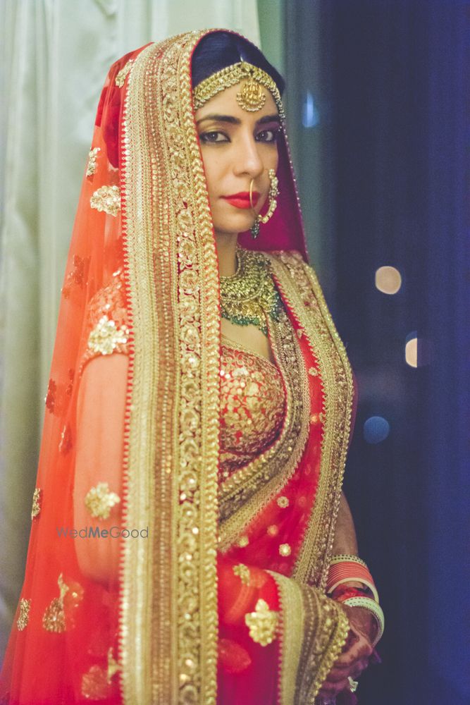 Photo of bridal dupatta