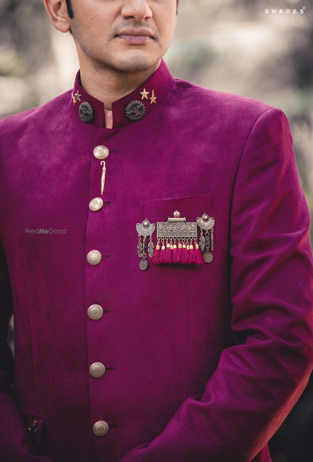 Photo of Unique groom brooch