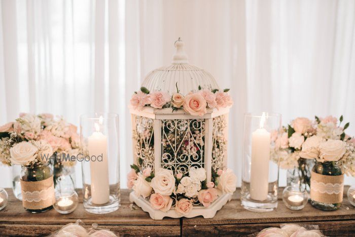 Photo of Vintage decor with candles