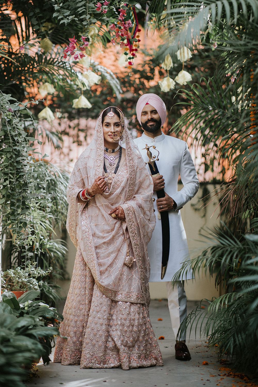 Photo of Couple on wedding day