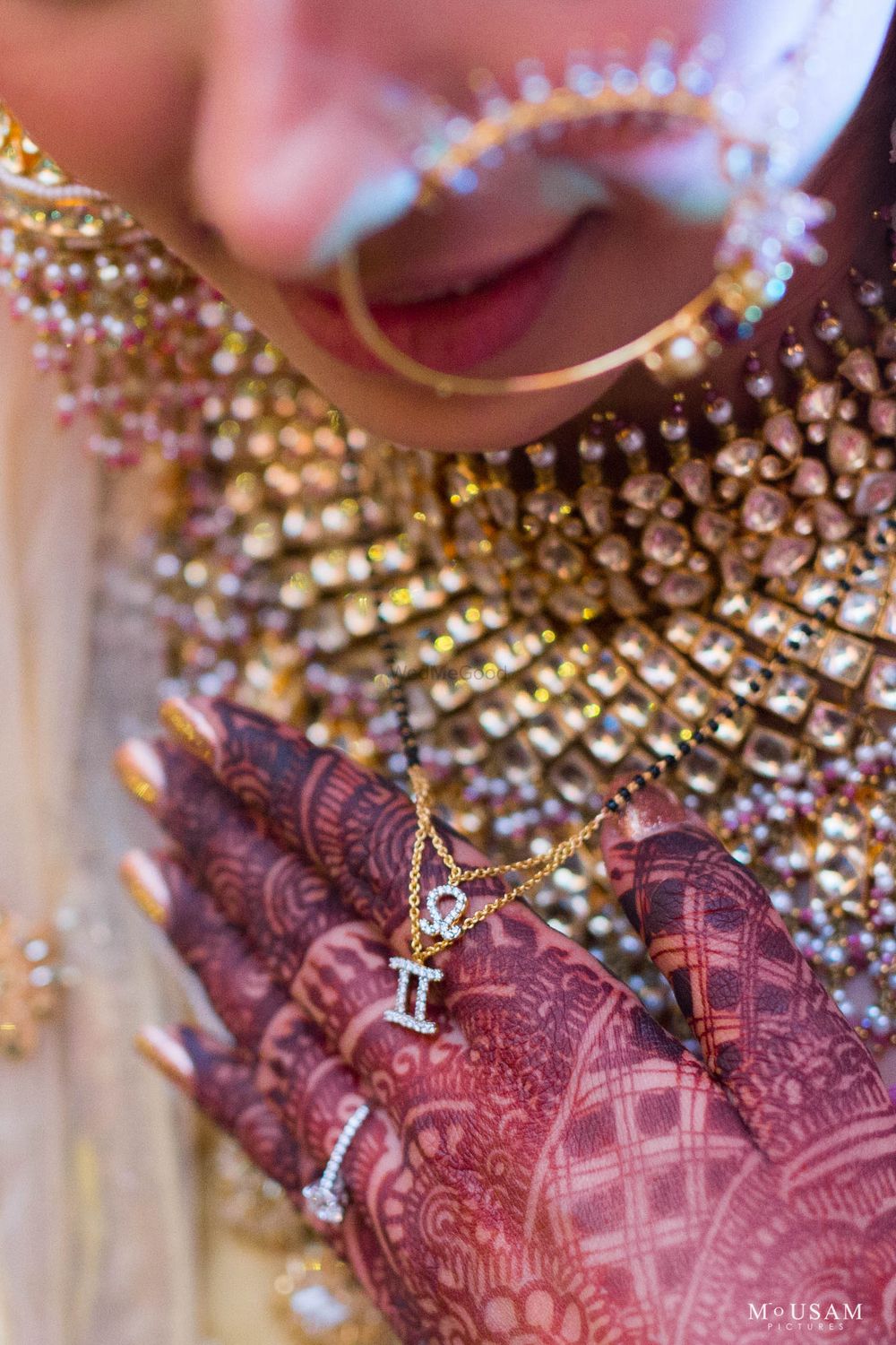 Photo of customised bridal mangalsutra