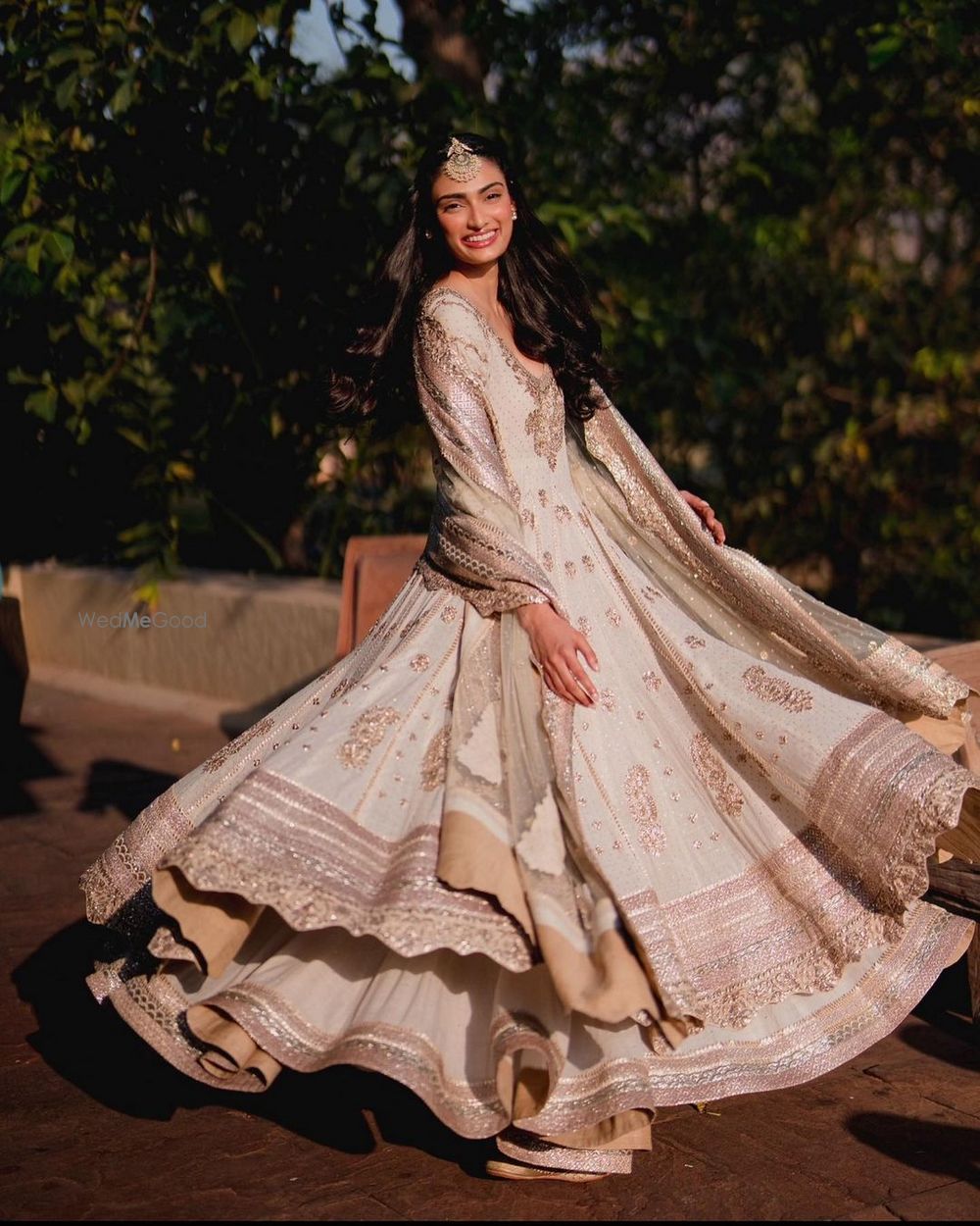 Photo of Athiya Shetty's Haldi Outfit