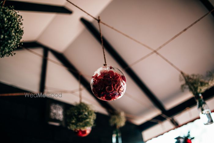 Photo of floral arrangements