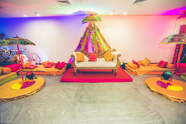 Photo of birght and colorful decor