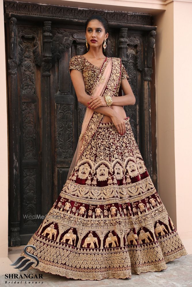 Red Bridal Lehenga Photo royal lehenga