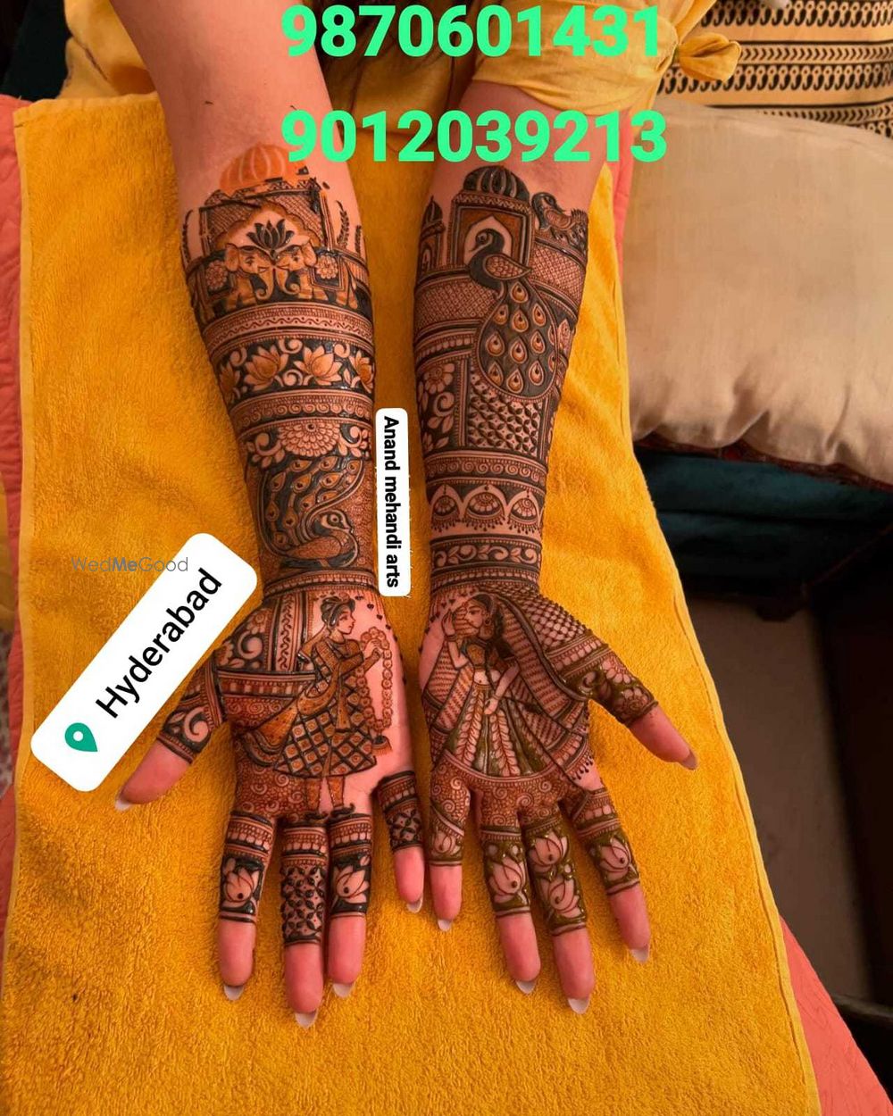 Photo By Anand Mehandi Arts - Mehendi Artist