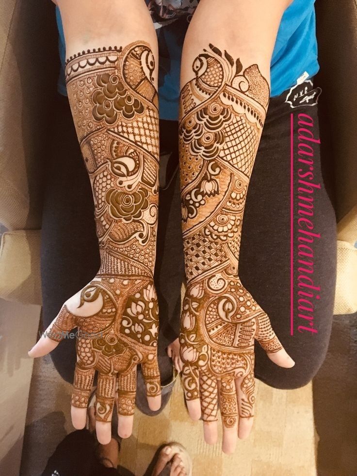 Photo By Adarsh Mehandi Art - Mehendi Artist