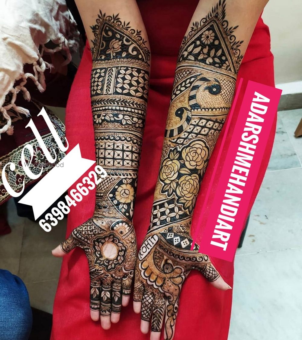 Photo By Adarsh Mehandi Art - Mehendi Artist