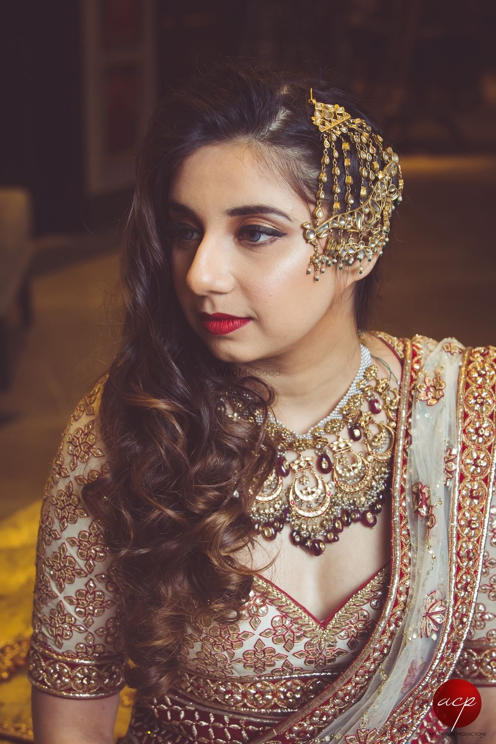 Photo of Bridal necklace and matching jhoomer