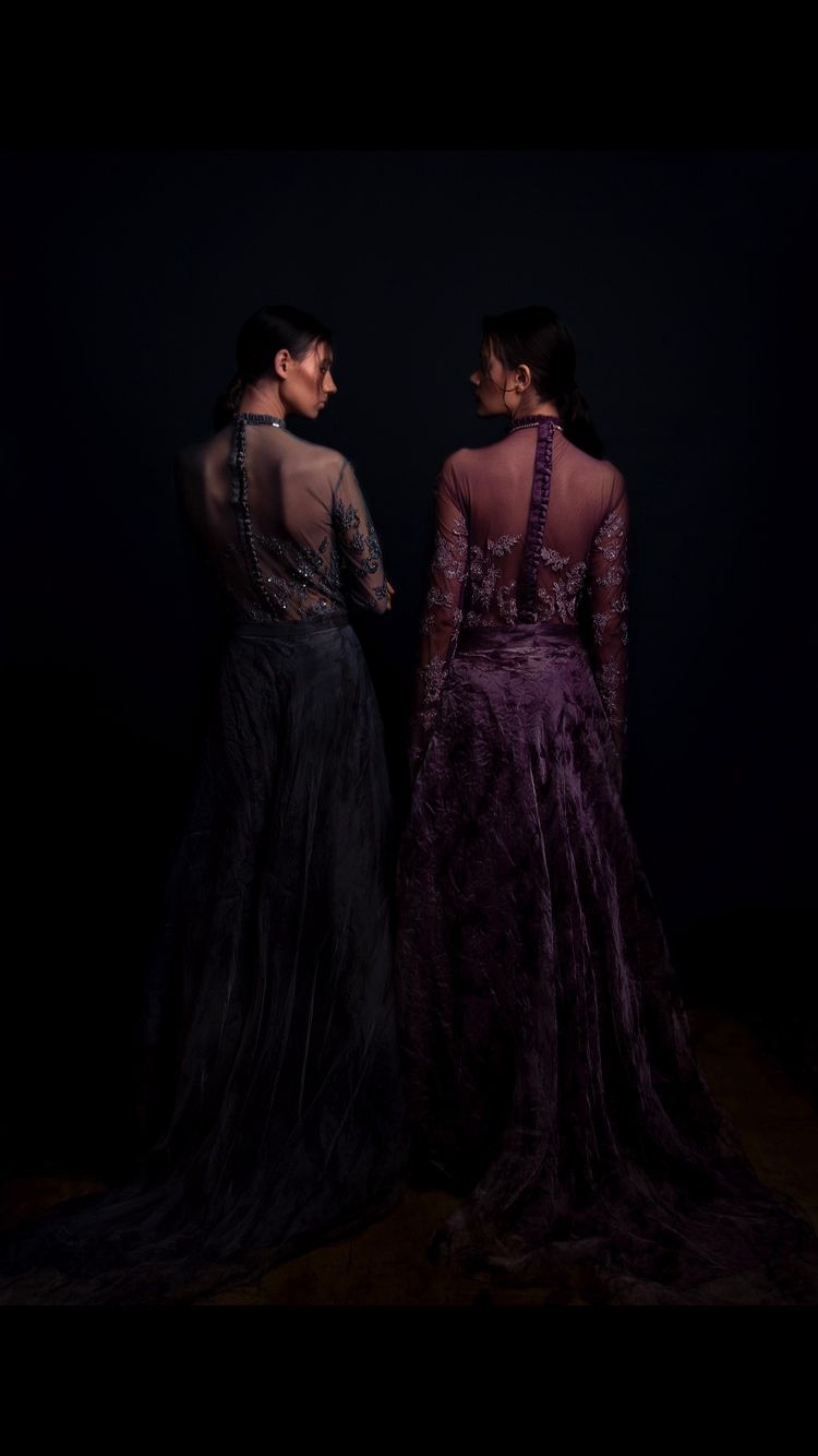 Photo of Back gown designs
