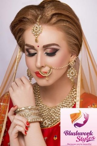 Photo By Blushwork Styles - Bridal Makeup