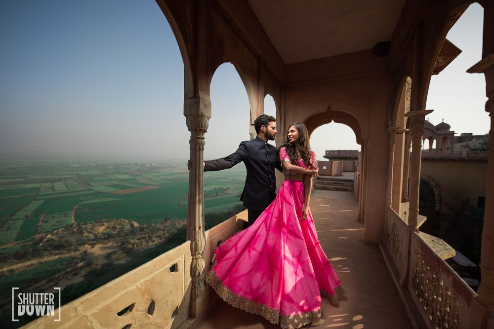 Photo of Destination pre wedding shoot in the hills