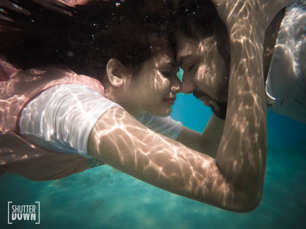 Photo of Underwater pre wedding shoot idea