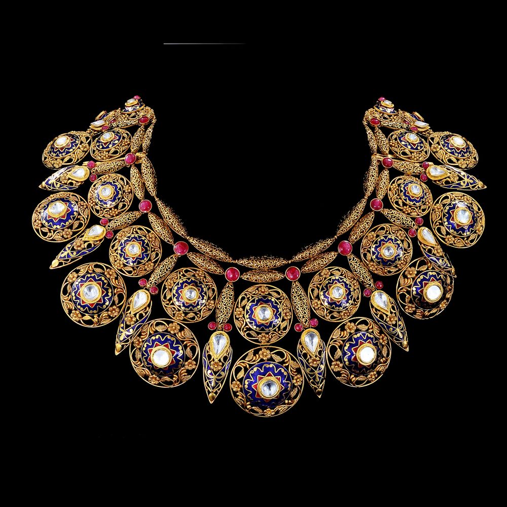 Photo of Polki kundan bridal necklace set