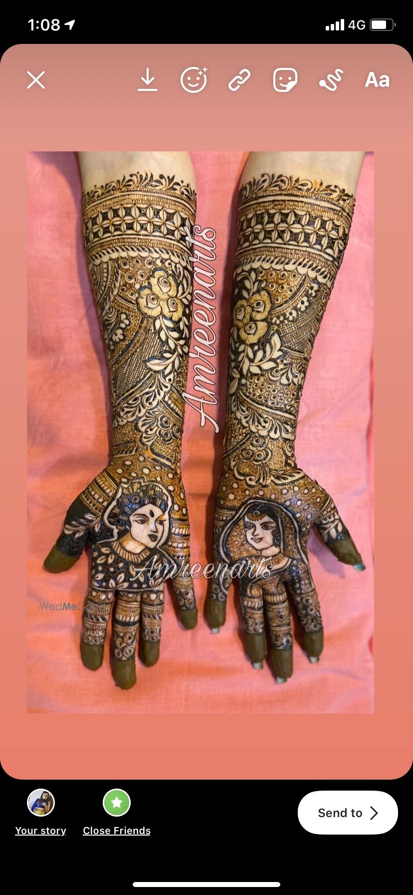 Photo By Amreen Mehendi Art - Mehendi Artist